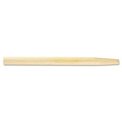 Boardwalk® Tapered End Broom Handle, Lacquered Hardwood, 1.13" Dia X 54", Natural