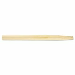 Boardwalk® Tapered End Broom Handle, Lacquered Hardwood, 1.13" Dia X 54", Natural