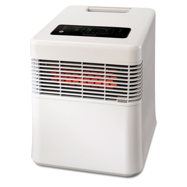 Energy Smart HZ-970 Infrared Heater, 1,500 W, 15.87 x 17.83 x 19.72, White Honeywell Energy Smart HZ-970 Infrared Heater, 1,500 W, 15.87 X 17.83 X 19.72, White -Costway Shop 174811