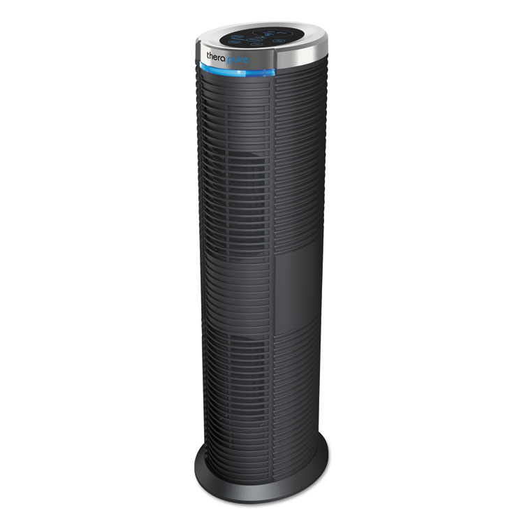TPP240M HEPA-Type Air Purifier, 221 sq ft Room Capacity, Black Therapure® TPP240M HEPA-Type Air Purifier, 221 Sq Ft Room Capacity, Black -Costway Shop 181126