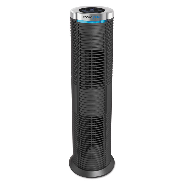 TPP240M HEPA-Type Air Purifier, 221 sq ft Room Capacity, Black Therapure® TPP240M HEPA-Type Air Purifier, 221 Sq Ft Room Capacity, Black -Costway Shop 181151