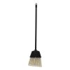 Impact Lobby Dust Pan Broom, Plastic Bristles, 38" Handle, Natural/Black, 12/Carton