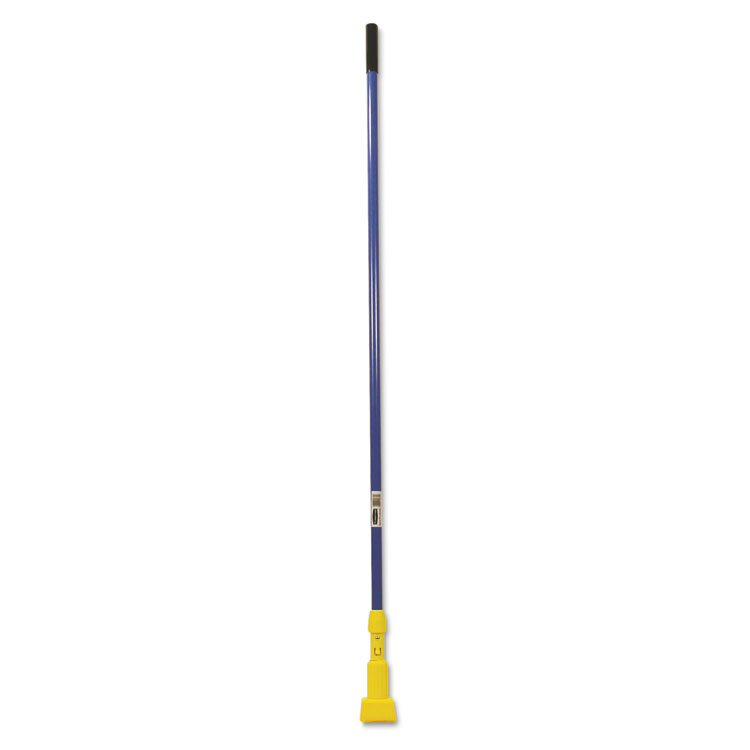 Gripper Fiberglass Mop Handle, 1" dia x 60", Blue/Yellow Rubbermaid Commercial Gripper Fiberglass Mop Handle, 1" Dia X 60", Blue/Yellow -Costway Shop 187481
