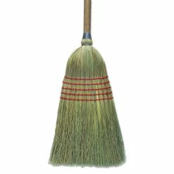 Boardwalk® Corn Broom, Corn Bristles, 56" Overall Length, Natural, 6/Carton