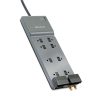Belkin Home/Office Surge Protector, 8 AC Outlets, 12 Ft Cord, 3,390 J, Dark Gray -Costway Shop 20700
