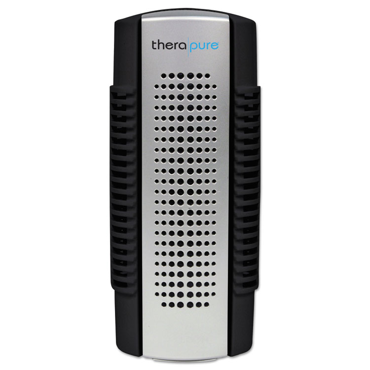 Therapure® Mini Plug-In Collection Blade Air Purifier, One Speed, Black/Silver 3 Therapure® Mini Plug-In Collection Blade Air Purifier, One Speed, Black/Silver