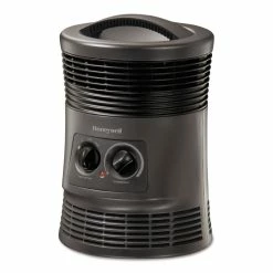 Honeywell 360 Surround Fan Forced Heater, 1,500 W, 9 X 9 X 12, Gray
