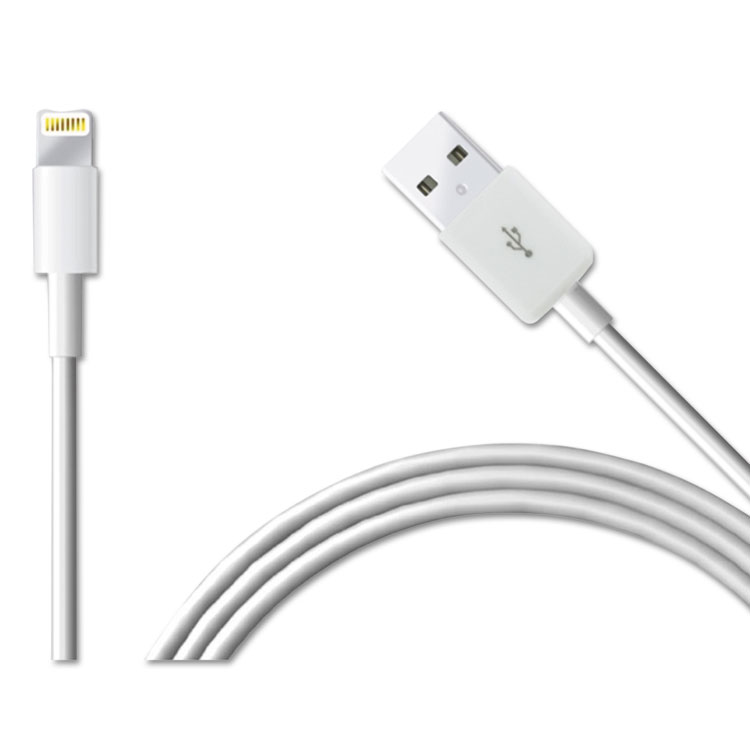 Case Logic® Apple Lightning Cable, 3.5 Ft, White 3 Case Logic® Apple Lightning Cable, 3.5 Ft, White