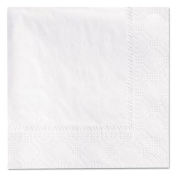 Hoffmaster® Beverage Napkins, 2-Ply, 9 1/2 X 9 1/2, White, 3000/Carton