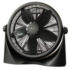 Alera™ 16" Super-Circulation 3-Speed Tilt Fan, Plastic, Black