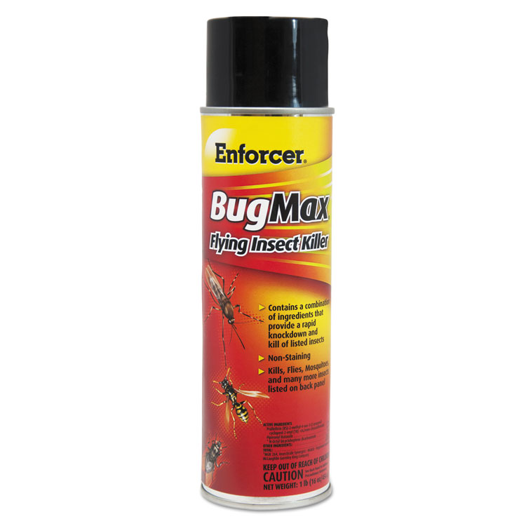 BugMax Flying Insect Killer, 16 oz Aerosol Spray, 12/Carton Enforcer BugMax Flying Insect Killer, 16 Oz Aerosol Spray, 12/Carton -Costway Shop 262584
