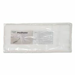 Unger® ProDuster Disposable Replacement Sleeves, Polyester, White, 7" X 18", 50/Pack