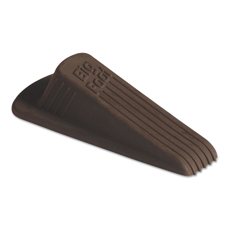 Big Foot Doorstop, No-Slip Rubber, 2.25w x 4.75d x 1.25h, Brown, 12/Box Master Caster® Big Foot Doorstop, No-Slip Rubber, 2.25w X 4.75d X 1.25h, Brown, 12/Box -Costway Shop 307487