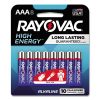 Rayovac® High Energy Premium Alkaline AAA Batteries, 8/Pack 1 Rayovac® High Energy Premium Alkaline AAA Batteries, 8/Pack -Costway Shop 615852