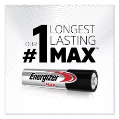 Energizer MAX Alkaline AAA Batteries, 1.5 V, 12/Pack -Costway Shop 631043