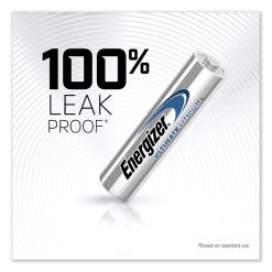 Energizer Ultimate Lithium AAA Batteries, 1.5 V, 4/Pack -Costway Shop 631064