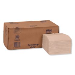 Tork Xpressnap Interfold Dispenser Napkins, 1-Ply, 8.5 X 8.5, White, 500/Pack, 12 Packs/Carton 14 Tork Xpressnap Interfold Dispenser Napkins, 1-Ply, 8.5 X 8.5, White, 500/Pack, 12 Packs/Carton -Costway Shop 631800