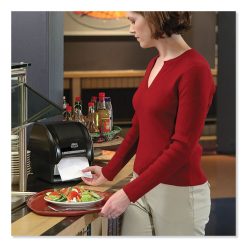 Tork Rollnap Dispenser Napkins, 1-Ply, 17" X 7.13", Roll, White, 6000/Carton -Costway Shop 632082