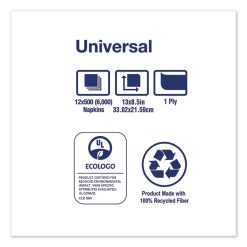 Tork Xpressnap Interfold Dispenser Napkins, 1-Ply, 13 X 8.5, Natural, 500/Pack, 12 Packs/Carton -Costway Shop 632213