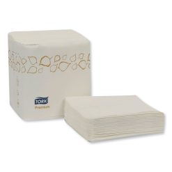 Tork Premium Xpressnap Interfold Dispenser Napkins, 2-Ply,8.5x8.5,White,500/PK,8PK/CT -Costway Shop 632592