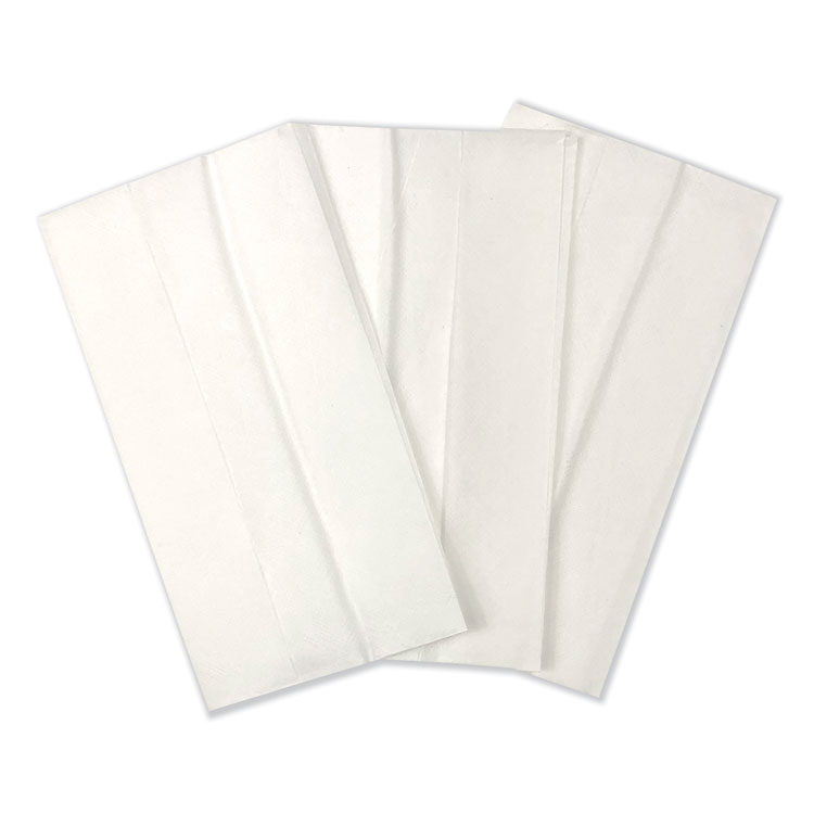 GEN Tall-Fold Napkins, 1-Ply, 7 X 13 1/4, White, 10,000/Carton 3 GEN Tall-Fold Napkins, 1-Ply, 7 X 13 1/4, White, 10,000/Carton