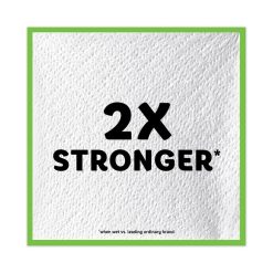Bounty Quilted Napkins, 1-Ply, 12.1 X 12, White, 100/Pack -Costway Shop 666373