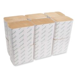 Morcon Tissue Valay Interfolded Napkins, 2-Ply, 6.5 X 8.25, Kraft, 6,000/Carton -Costway Shop 716589