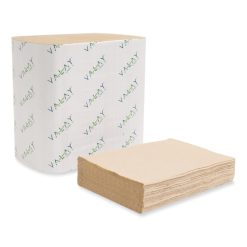 Morcon Tissue Valay Interfolded Napkins, 2-Ply, 6.5 X 8.25, Kraft, 6,000/Carton -Costway Shop 716635
