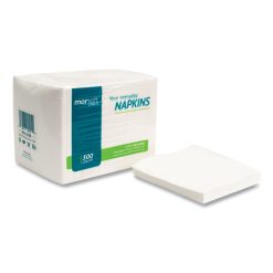 Morcon Tissue Morsoft 1/4 Fold Lunch Napkins, 1 Ply, 11.8" X 11.8", White, 6,000/Carton 6 Morcon Tissue Morsoft 1/4 Fold Lunch Napkins, 1 Ply, 11.8" X 11.8", White, 6,000/Carton -Costway Shop 716758