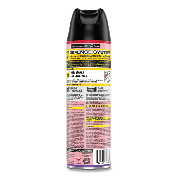 Ant and Roach Killer, 17.5 oz Aerosol Spray, Lavender, 12/Carton Raid Ant And Roach Killer, 17.5 Oz Aerosol Spray, Lavender, 12/Carton -Costway Shop 729782 1