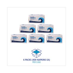 Boardwalk® Office Packs Lunch Napkins, 1-Ply, 12 X 12, White, 400/Pack -Costway Shop 761707