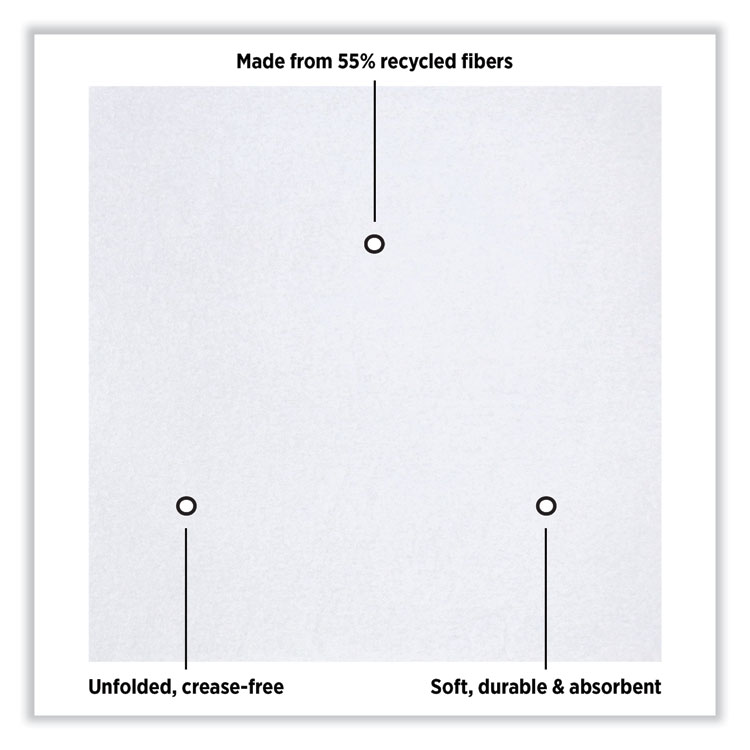 Linen-Like Natural Flat Pack Napkin, Ultraply, 16" x 16", White, 1,200/Carton Hoffmaster® Linen-Like Natural Flat Pack Napkin, Ultraply, 16" X 16", White, 1,200/Carton -Costway Shop 821765