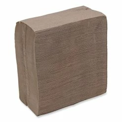 Boardwalk® Tall Fold Dispenser Napkins, 1-Ply, 13 X 6, Kraft, 500/Pack, 20 Packs/Carton