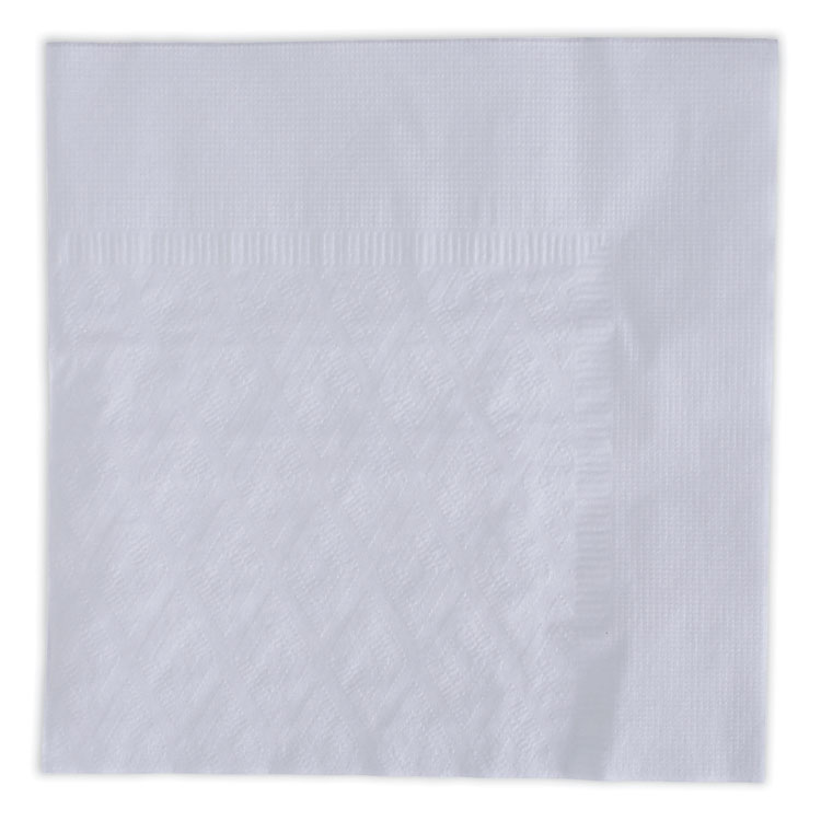 Boardwalk® Dinner Napkin, 1-Ply, 17 X 17, White, 250/Pack, 12 Packs/Carton 8 Boardwalk® Dinner Napkin, 1-Ply, 17 X 17, White, 250/Pack, 12 Packs/Carton - Image 6