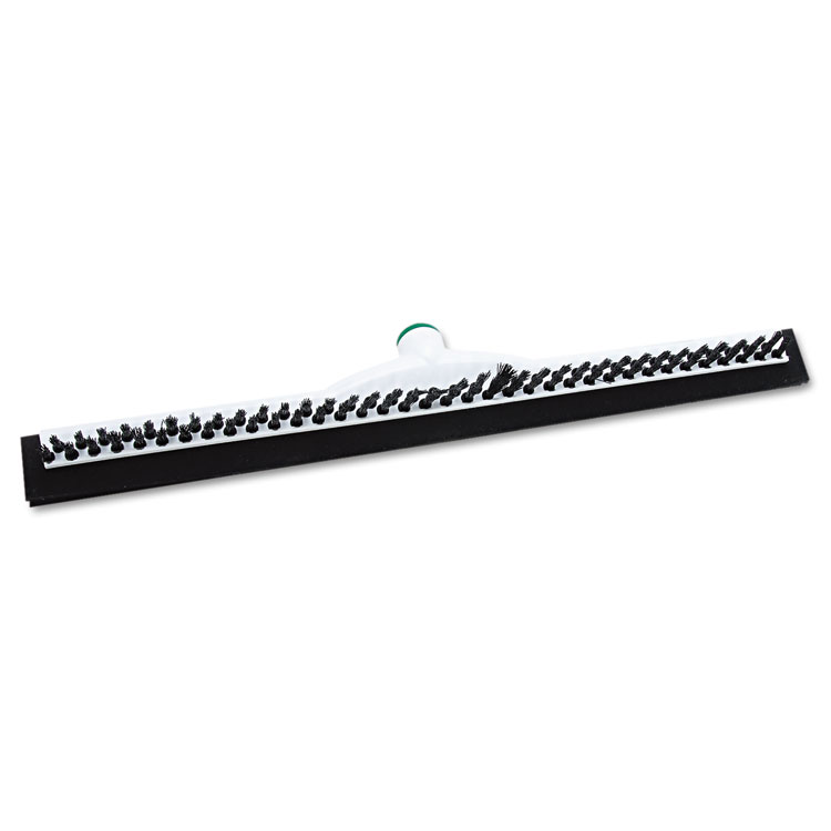 Sanitary Brush with Squeegee, Black Polypropylene Bristles, 22" Brush Unger® Sanitary Brush With Squeegee, Black Polypropylene Bristles, 22" Brush -Costway Shop 96347