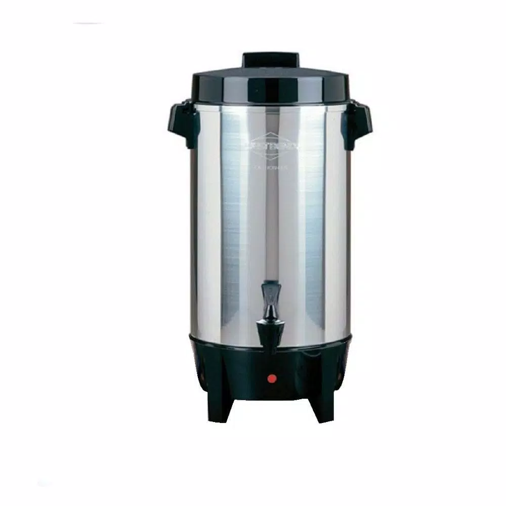 West Bend 30-Cup Polished Aluminum Silver with Quick Brewing Coffee Urn with Automatic Temperature Control Large Capacity Coffee Makers West Bend 30-Cup Polished Aluminum Silver With Quick Brewing Coffee Urn With Automatic Temperature Control Large Capacity -Costway Shop aluminum west bend coffee urns cu0042pa23 64 1000