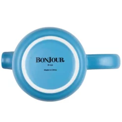 Coffee Makers BonJour Ceramic Coffee And Tea 8-Demitasse-Cup Aqua Ceramic French Press -Costway Shop aqua bonjour french presses 47468 4f 1000