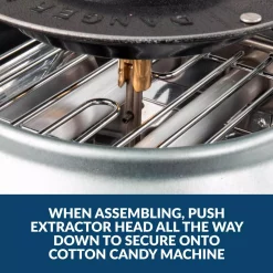 Dessert Makers Nostalgia Retro Aqua Hard And Sugar Free Cotton Candy Maker With Cotton Candy Cones -Costway Shop aqua nostalgia cotton candy machines pcm425aq 76 1000