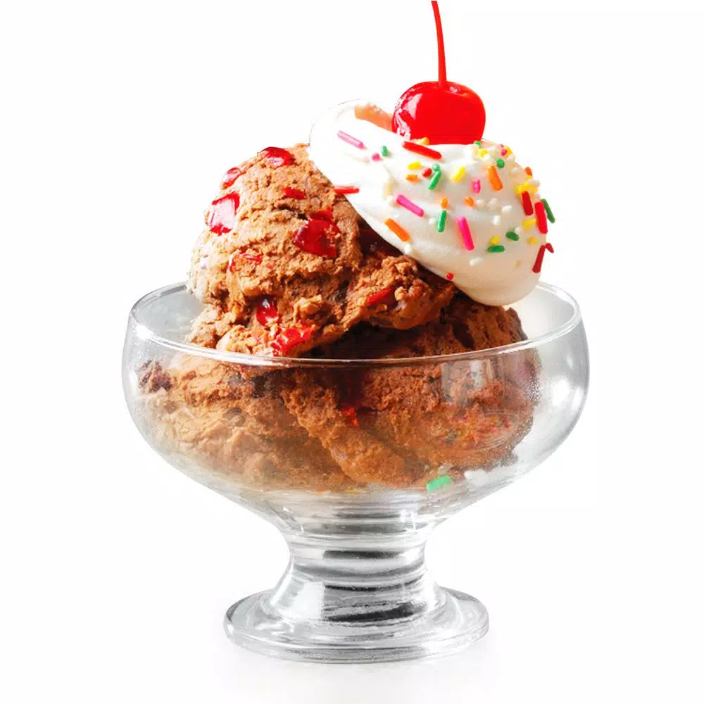 Dessert Makers Nostalgia 0.5 Qt. Aqua Electric Ice Cream Maker 6 Dessert Makers Nostalgia 0.5 Qt. Aqua Electric Ice Cream Maker - Image 4