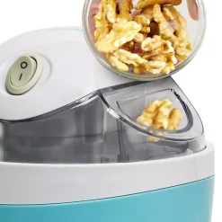 Dessert Makers Nostalgia 0.5 Qt. Aqua Electric Ice Cream Maker 8 Dessert Makers Nostalgia 0.5 Qt. Aqua Electric Ice Cream Maker -Costway Shop aqua nostalgia ice cream makers icm500blue 4f 1000