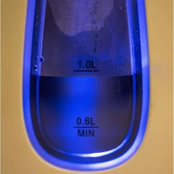 Electric Kettles Ovente 7-Cup Beige Stainless Steel Electric Kettle, Automatic Shut-Off And Boil-Dry Protection 5 Electric Kettles Ovente 7-Cup Beige Stainless Steel Electric Kettle, Automatic Shut-Off And Boil-Dry Protection -Costway Shop beige ovente electric kettles ks96bg 1f 1000