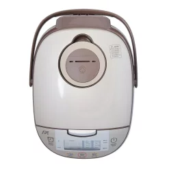 Cookers SPT 8-Cup Beige Rice Cooker With Steam Basket And Built-In Timer -Costway Shop beige spt rice cookers rc 1407 1f 1000