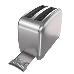 Toasters BLACK+DECKER 2-Slice Black And Stainless Steel Wide Slot Toaster With Crumb Tray 5 Toasters BLACK+DECKER 2-Slice Black And Stainless Steel Wide Slot Toaster With Crumb Tray -Costway Shop black and stainless steel black decker pop up toasters tr2400sd 1f 1000