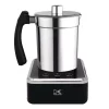 Coffee Makers KALORIK 13.5 Oz. Black Stainless Steel Electric Milk Frother 1 Coffee Makers KALORIK 13.5 Oz. Black Stainless Steel Electric Milk Frother -Costway Shop black and stainless steel milk frothers mfh 43974 bk 64 1000