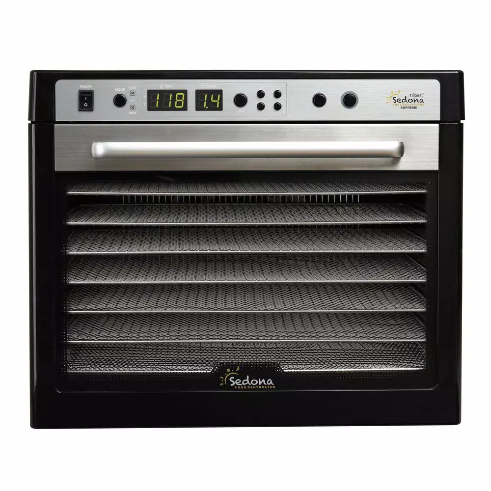 Tribest Sedona Supreme Food Dehydrator Food Processing Tribest Sedona Supreme Food Dehydrator -Costway Shop black and stainless steel tribest dehydrators sdc s101 b 64 1000
