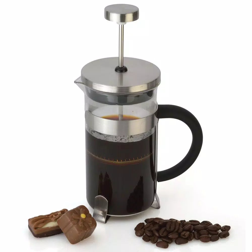 BergHOFF Essentials 2 Cups Stainless Steel Coffee/Tea Plunger Coffee Makers BergHOFF Essentials 2 Cups Stainless Steel Coffee/Tea Plunger -Costway Shop black berghoff french presses 1100146 31 1000