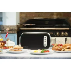 Toasters BergHOFF Seren 2-Slice Black Long Slot Toaster 7 Toasters BergHOFF Seren 2-Slice Black Long Slot Toaster -Costway Shop black berghoff pop up toasters tpserenfpb 31 1000