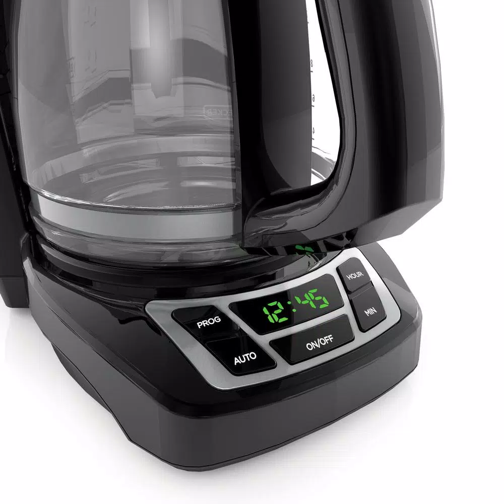 Coffee Makers BLACK+DECKER 12-Cup Black Programmable Coffeemaker 6 Coffee Makers BLACK+DECKER 12-Cup Black Programmable Coffeemaker - Image 4