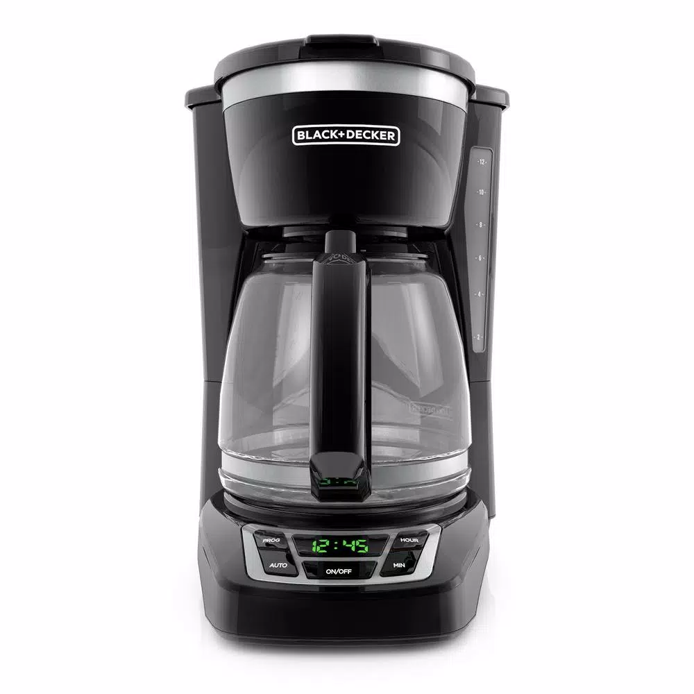 Coffee Makers BLACK+DECKER 12-Cup Black Programmable Coffeemaker 7 Coffee Makers BLACK+DECKER 12-Cup Black Programmable Coffeemaker - Image 5