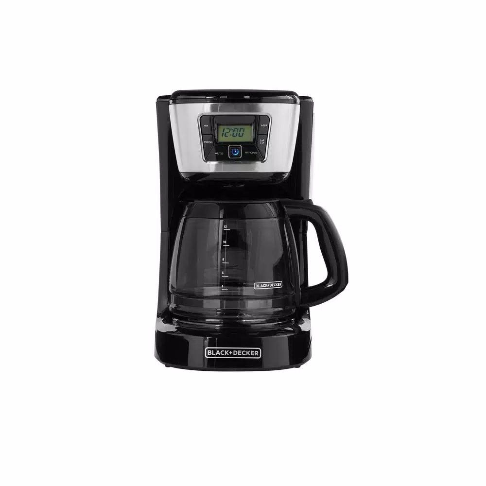 Coffee Makers BLACK+DECKER 12-Cup Programmable Black Coffee Maker With Built-In Timer 5 Coffee Makers BLACK+DECKER 12-Cup Programmable Black Coffee Maker With Built-In Timer - Image 3
